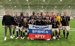 Сборная БГТУ  - Чемпион первенства Брянской области среди высших учебных заведений по футболу